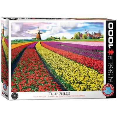 EuroGraphics 6000-5326 - Tulip Fields, Netherlands - 1000 db-os puzzle