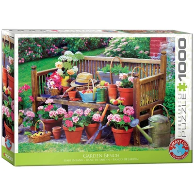 EuroGraphics 6000-5345 - Garden Bench - 1000 db-os puzzle