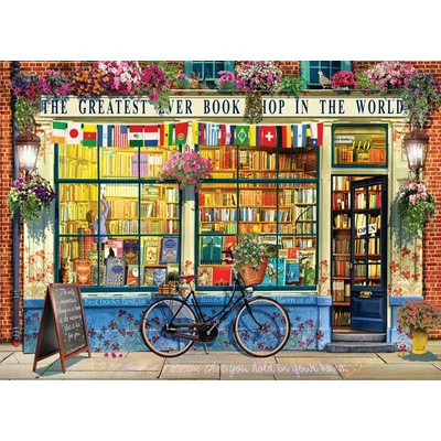 EuroGraphics 6000-5351 - The Greatest Bookstore in the World - 1000 db-os puzzle