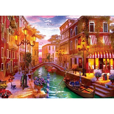 EuroGraphics 6000-5353 - Sunset Over Venice, Dominic Davison - 1000 db-os puzzle