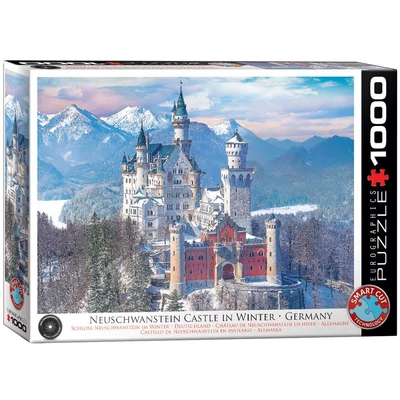 EuroGraphics 6000-5419 - Neuschwanstein Castle in Winter - 1000 db-os puzzle