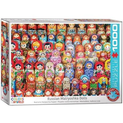 EuroGraphics 6000-5420 - Russian Matryoshka Dolls - 1000 db-os puzzle