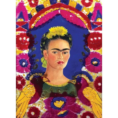 EuroGraphics 6000-5425 - Self Portrait - The Frame, Frida Kahlo - 1000 db-os puzzle