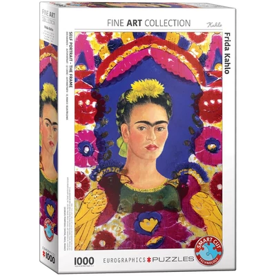 EuroGraphics 6000-5425 - Self Portrait - The Frame, Frida Kahlo - 1000 db-os puzzle