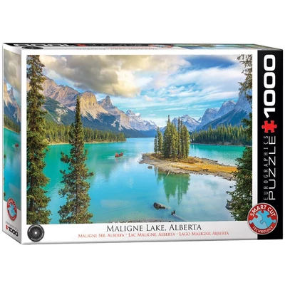 EuroGraphics 6000-5430 - Maligne Lake, Alberta - 1000 db-os puzzle