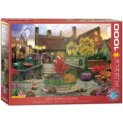 EuroGraphics 6000-5531 - Old Town Living, Dominic Davison - 1000 db-os puzzle