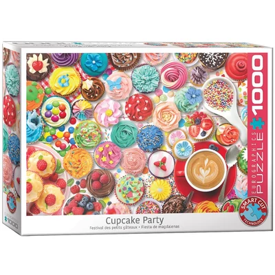 EuroGraphics 6000-5604 - Cupcake Party - 1000 db-os puzzle