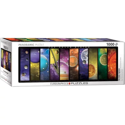 EuroGraphics 6010-0308 - Panoráma puzzle - The Solar System  - 1000 db-os puzzle