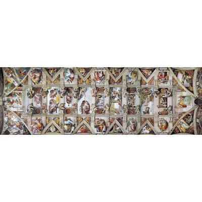 EuroGraphics 6010-0960 - Panoráma puzzle - The Sisitine Chapel Ceiling - 1000 db-os puzzle
