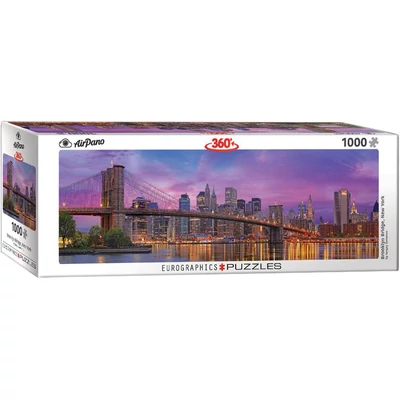 EuroGraphics 6010-5301 - Panoráma puzzle - AirPano - New York City, USA - 1000 db-os puzzle