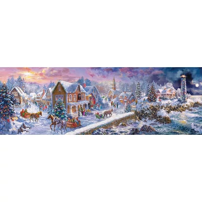 EuroGraphics 6010-5318 - Panoráma puzzle - Holiday at the Seaside - 1000 db-os puzzle