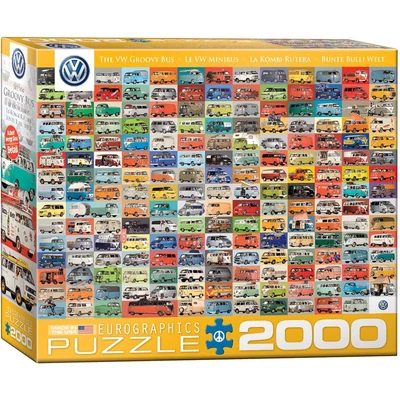 EuroGraphics 8220-0783 - The VW Groovy Bus - 2000 db-os puzzle