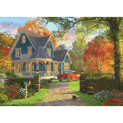 EuroGraphics 6000-0978 - The Blue Country House, Dominic Davison - 1000 db-os puzzle
