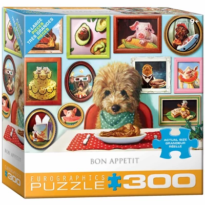 EuroGraphics 8300-5777 - Bon Apetit by Lucia Heffernan - 300 db-os XL puzzle