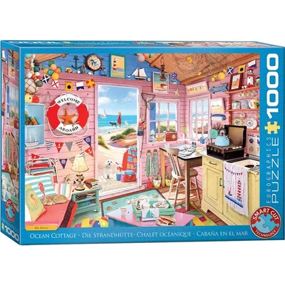 EuroGraphics 6000-5908 - Ocean Cottage - 1000 db-os puzzle