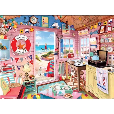 EuroGraphics 6000-5908 - Ocean Cottage - 1000 db-os puzzle