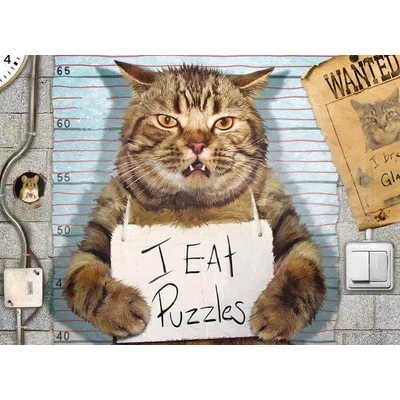 EuroGraphics 6500-5786 - Felony Cat by Paul Normand - 500 db-os puzzle