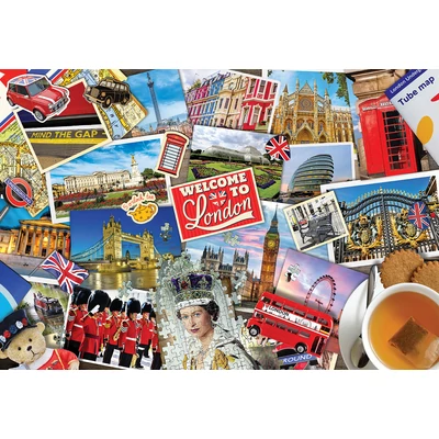 EuroGraphics 8551-5779 - London Bus - 550 db-os puzzle fém dobozban