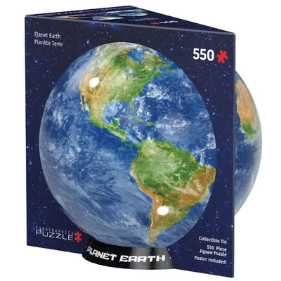 EuroGraphics 8551-5862 - Planet Earth Tin - 550 db-os puzzle
