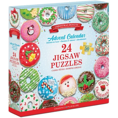 EuroGraphics - 9924-5806 - Christmas Donuts - Adventi kalendárium puzzle