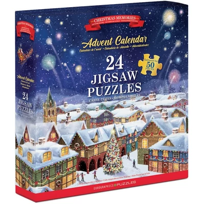 EuroGraphics - 9924-5810 - Christmas Memories - Adventi kalendárium puzzle