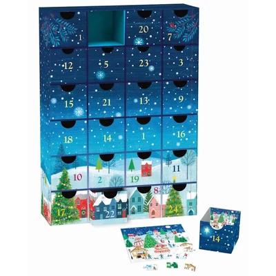 EuroGraphics - 8924-5920 - Christmas Village - Adventi kalendárium puzzle