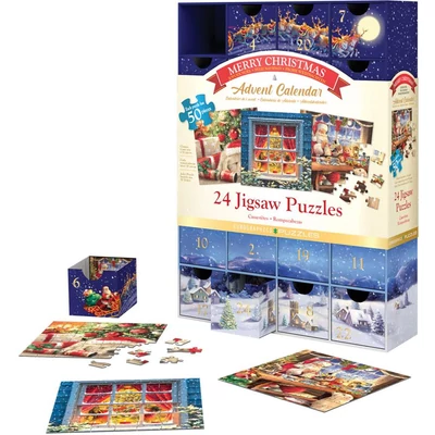EuroGraphics 8924-5735 - Merry Christmas - Adventi kalendárium puzzle