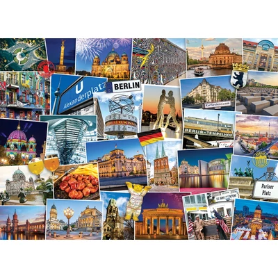 EuroGraphics 6000-5704 - Globetrotter, Berlin - 1000 db-os puzzle