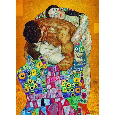 EuroGraphics 6000-5477 - The Family, Klimt - 1000 db-os puzzle
