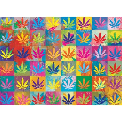EuroGraphics 6000-5488 - Weed Wonderland - 1000 db-os puzzle