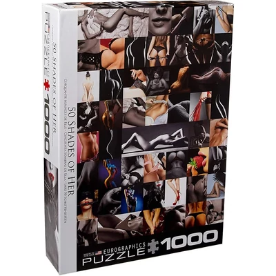 EuroGraphics 6000-5489 - 50 Shades of Her - 1000 db-os puzzle