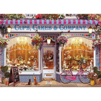 EuroGraphics 6000-5520 - Cups Cakes &amp;amp; Company - 1000 db-os puzzle