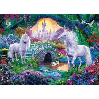EuroGraphics 6500-5363 - Unicorn Fairy Land - 500 db-os puzzle