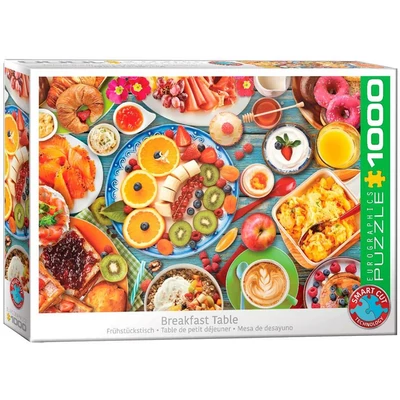 EuroGraphics 6000-5772 - Breakfast table - 1000 db-os puzzle