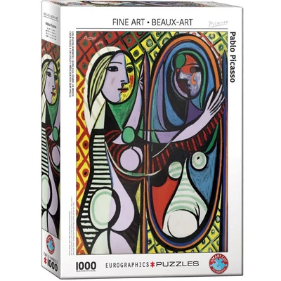 EuroGraphics 6000-5853 - Fine Art Collection - Girl before a mirror, Pablo Picasso - 1000 db-os puzzle