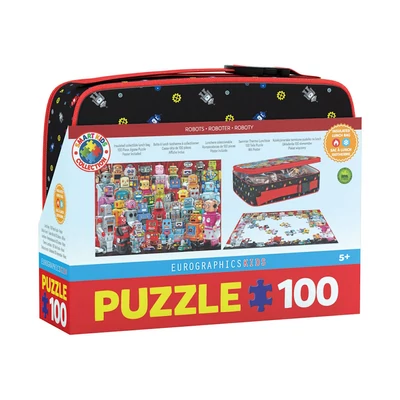 EuroGraphics 9100-5827 - Robots uzsonnás doboz - 100 db-os puzzle