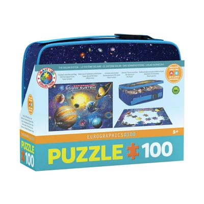 EuroGraphics 9100-5486 - Solar System uzsonnás doboz - 100 db-os puzzle