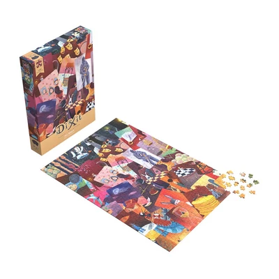 Dixit 1000 db-os puzzle - Skarlát árnyalatok - Red Mishmash (100461)