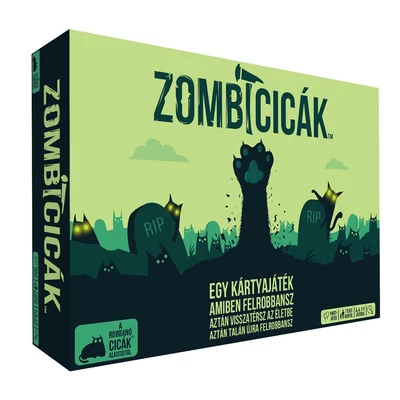 Zombicicák társasjáték