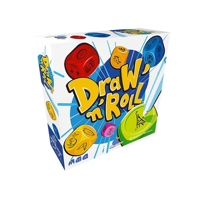 Draw N&#039; Roll társasjáték (000911)