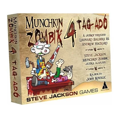 Munchkin Zombik 4 - Tag-adó kiegészítő