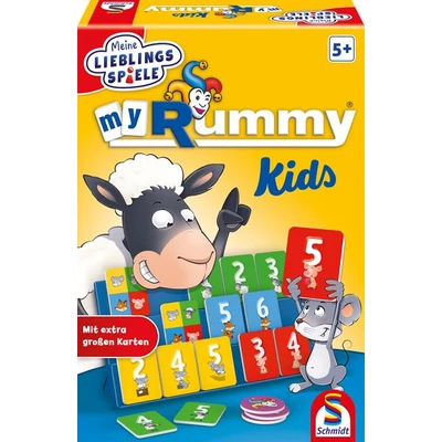 Schmidt - MyRummy Junior társasjáték SÁRGA doboz (40544)