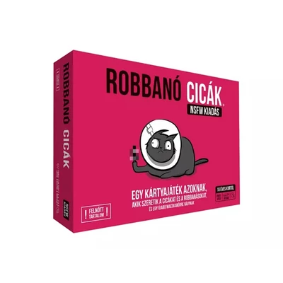Robbanó cicák - NSFW kiadás társasjáték (047119)