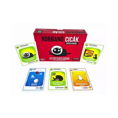 Robbanó cicák - NSFW kiadás társasjáték (047119)