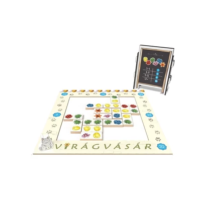 Virágvásár társasjáték (ASM34729)