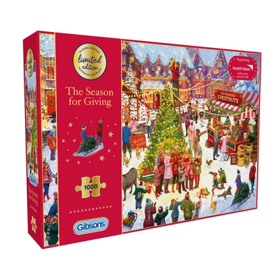 Gibsons G2025 - The Season for Giving - 1000 db-os puzzle