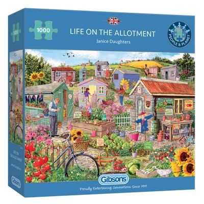 Gibsons G6334 - Life on the Allotment - 1000 db-os puzzle