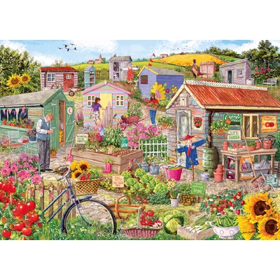 Gibsons G6334 - Life on the Allotment - 1000 db-os puzzle