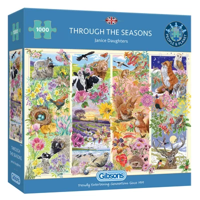 Gibsons G6349 - Through the Seasons - 1000 db-os puzzle