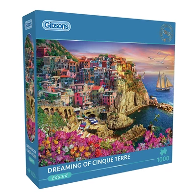 Gibsons G6383 - Dreaming of Cinque Terre - 1000 db-os puzzle